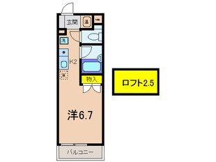 グランデビューの物件間取画像